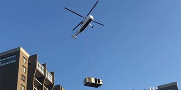 Waco Helicopter HVAC Transport