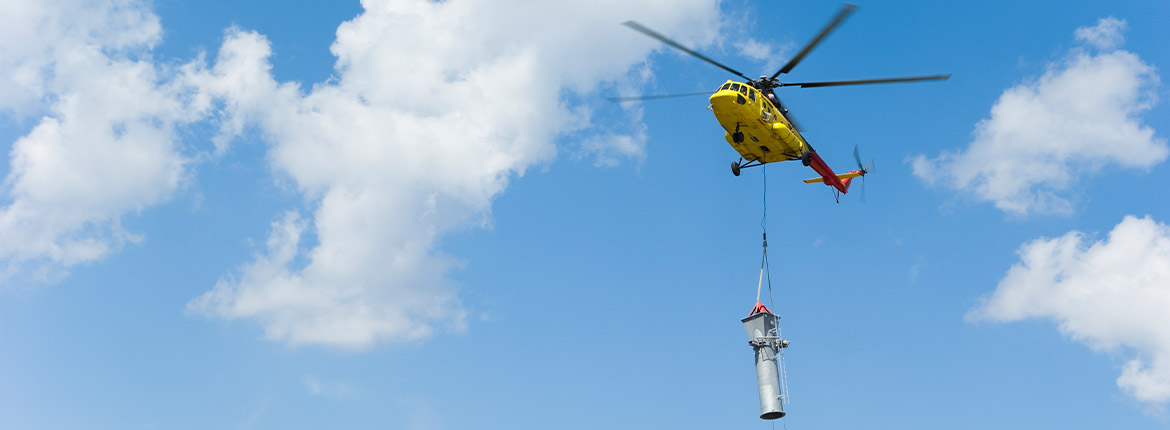 Waco Helicopter Radar Lift