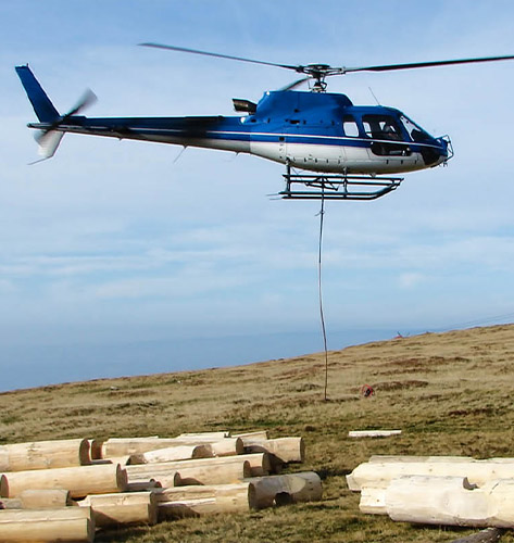 Waco Helicopter Logging