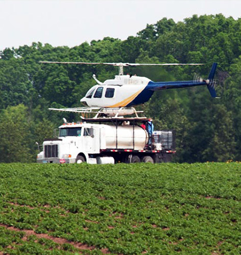 Waco Helicopter Truck Re-Fuel